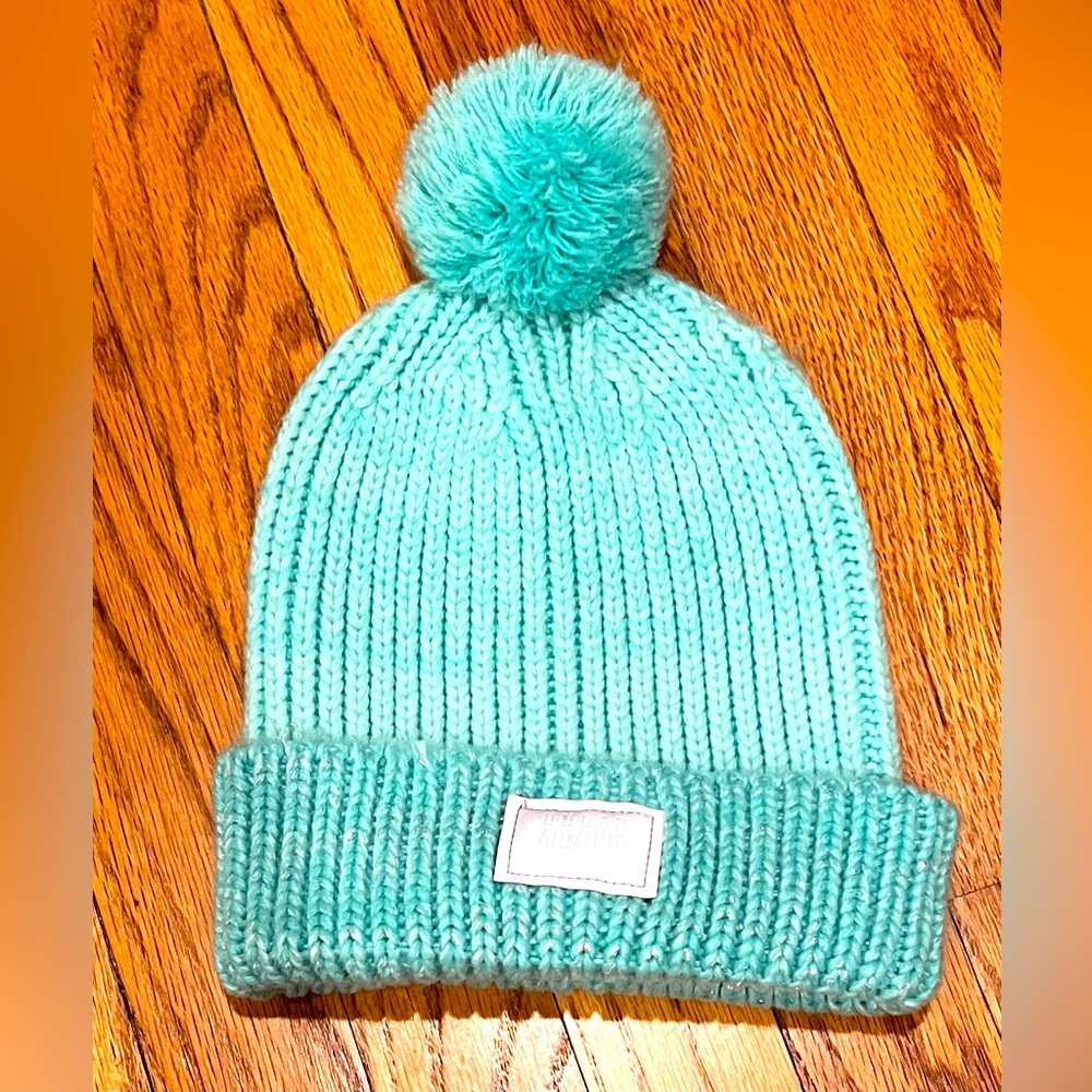 Girls Under Armour Shimmer Pom Hat